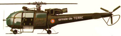 Profil couleur du Aérospatiale SA.316 Alouette III