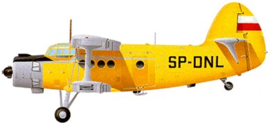 Profil couleur du Antonov An-2  'Colt'