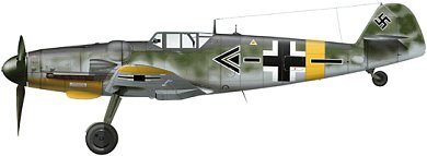 Profil couleur du Messerschmitt Bf 109