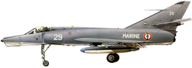 Profil couleur du Dassault Étendard IV