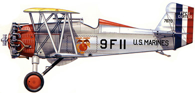 Profil couleur du Curtiss F7C Seahawk