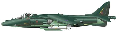 Profil couleur du Hawker-Siddeley Harrier