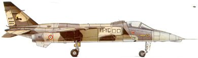 Profil couleur du SEPECAT Jaguar