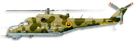Profil couleur du Mil Mi-24 'Hind'