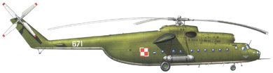 Profil couleur du Mil Mi-6 'Hook'