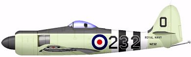 Profil couleur du Hawker Sea Fury