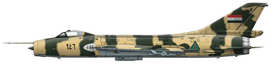 Profil couleur du Sukhoï Su-7 'Fitter'