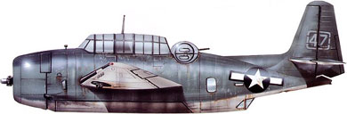 Profil couleur du Grumman TBF/TBM Avenger