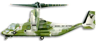Profil couleur du Bell-Boeing V-22 Osprey