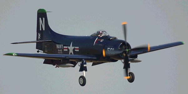 Photographie du Douglas A-1 Skyraider