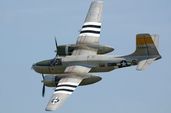Photographie du Douglas A-26 Invader