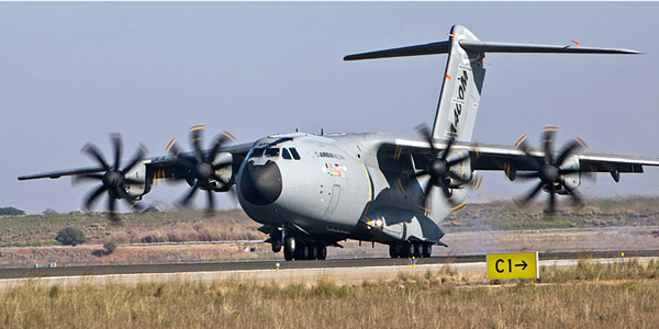 Photographie du Airbus Military A400M