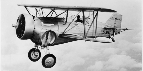 Photographie du Curtiss BFC/BF2C Goshawk