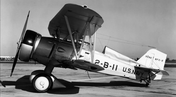 Photographie du Curtiss BFC/BF2C Goshawk