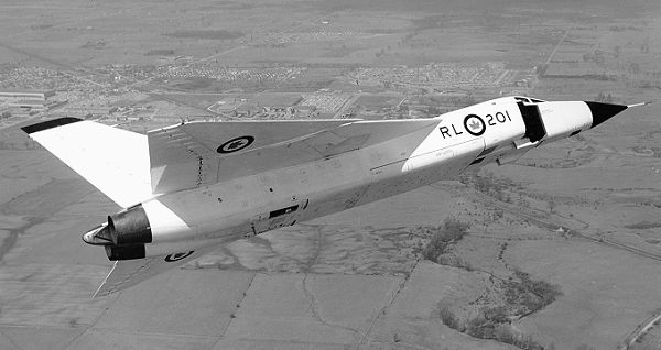 Photographie du Avro Canada CF-105 Arrow