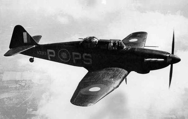 Photographie du Boulton Paul P.82 Defiant