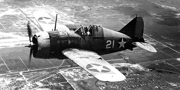 Photographie du Brewster F2A Buffalo