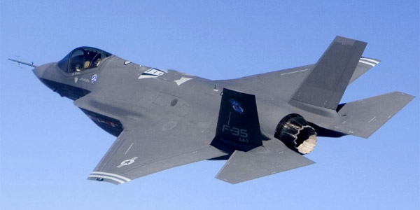 Photographie du Lockheed-Martin F-35 Lightning II