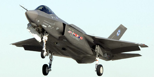 Photographie du Lockheed-Martin F-35 Lightning II