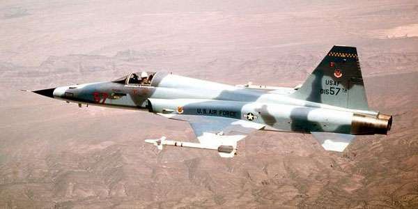 Photographie du Northrop F-5 Tiger II