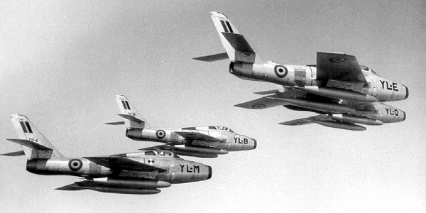 Photographie du Republic F-84F Thunderstreak