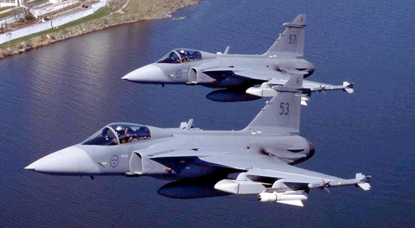 Photographie du Saab JAS 39 Gripen