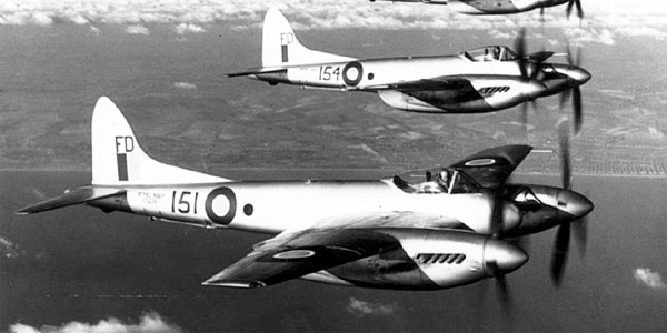 Photographie du De Havilland D.H.103 Hornet / Sea Hornet