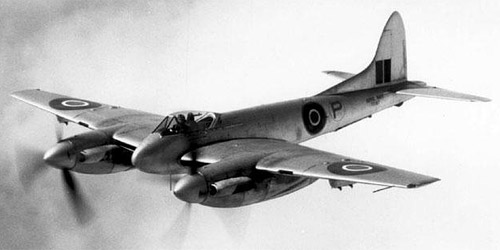 Photographie du De Havilland D.H.103 Hornet / Sea Hornet