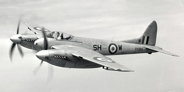 Photographie du De Havilland D.H.103 Hornet / Sea Hornet