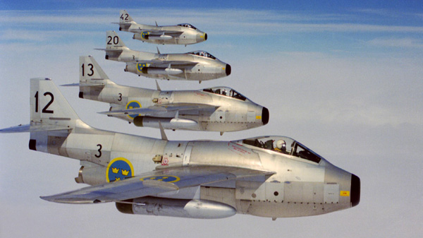 Photographie n°1 du Saab J29 Tunnan