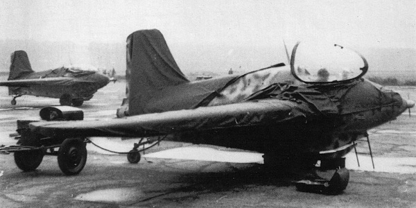 Photographie du Messerschmitt Me 163 Komet