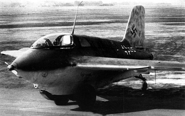 Photographie du Messerschmitt Me 163 Komet