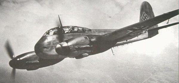 Photographie n°1 du Messerschmitt Me 410 Hornisse