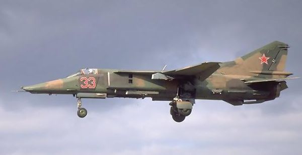 Photographie du Mikoyan-Gurevich MiG-27  'Flogger'