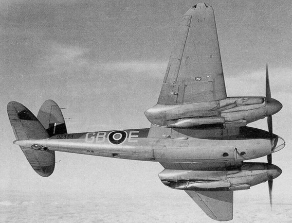 Photographie du De Havilland D.H.98 Mosquito