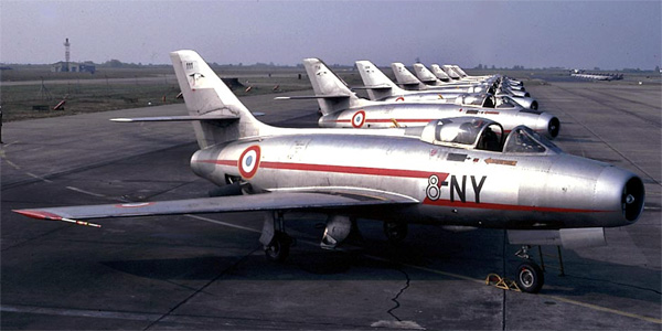 Photographie du Dassault MD.454 Mystere IV