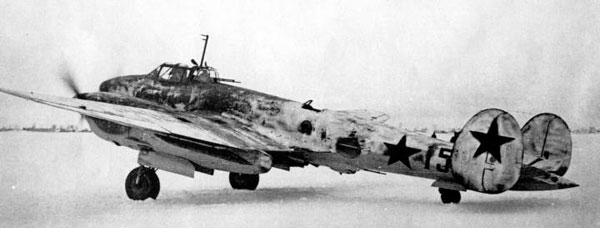 Photographie du Petlyakov Pe-2 