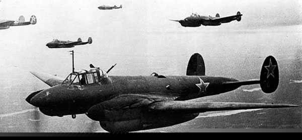 Photographie du Petlyakov Pe-2 