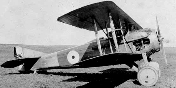 Photographie du SPAD S.VII 