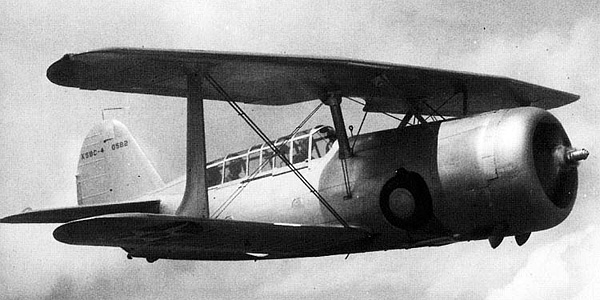 Photographie du Curtiss SBC Helldiver