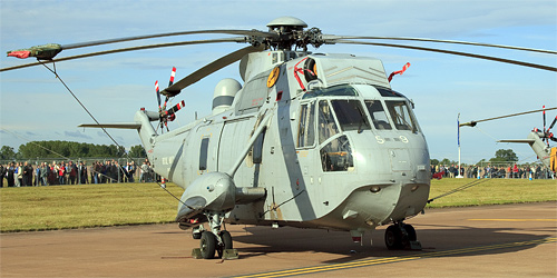 Photographie du Westland Sea King