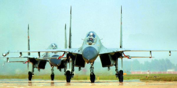 Photographie du Sukho� Su-27  'Flanker'