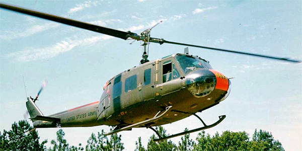 Photographie du Bell UH-1 Huey