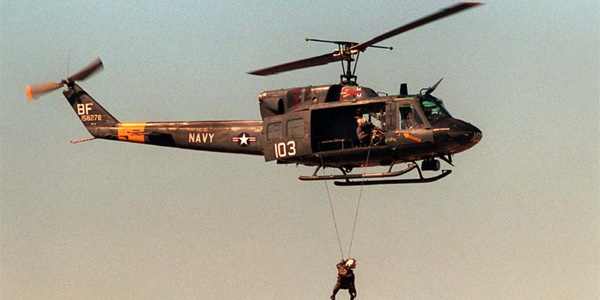 Photographie du Bell UH-1 Huey