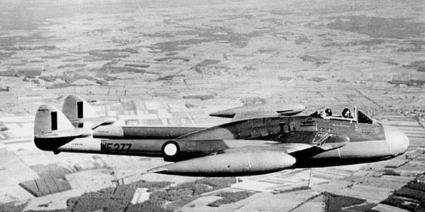 Photographie du De Havilland D.H.112 Venom