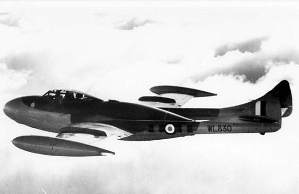 Photographie du De Havilland D.H.112 Venom