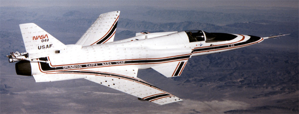 Photographie du Grumman X-29