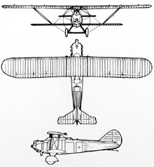 Plan 3 vues du Breguet Br.19 
