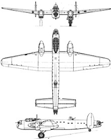 Plan 3 vues du Avro  Manchester