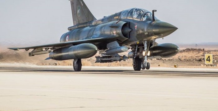 Mirage2000D-BAPJordanieChammal_AdlA Des Rafale français